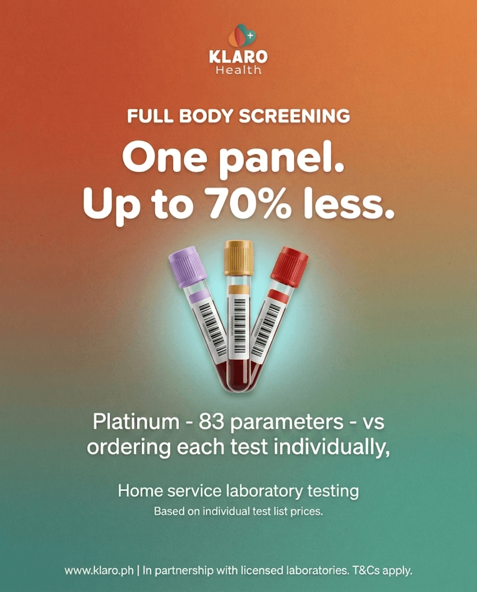 Klaro Health Full Body Screening 1