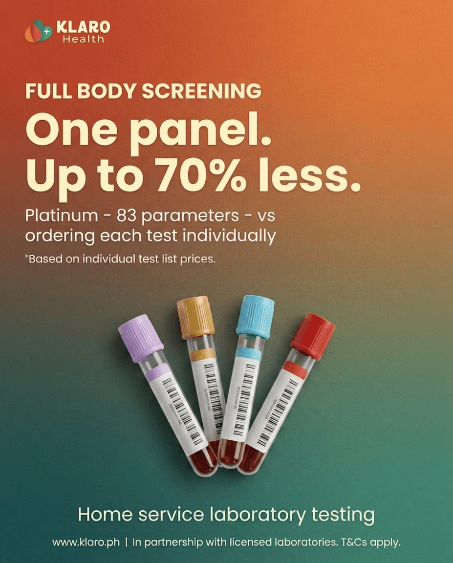Klaro Health Full Body Screening 2